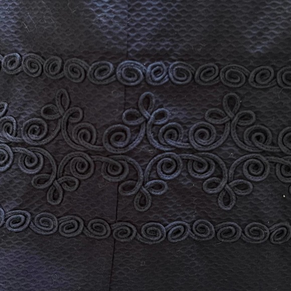 Boden Navy Sleeveless Cotton Dress 10 - Picture 3 of 6